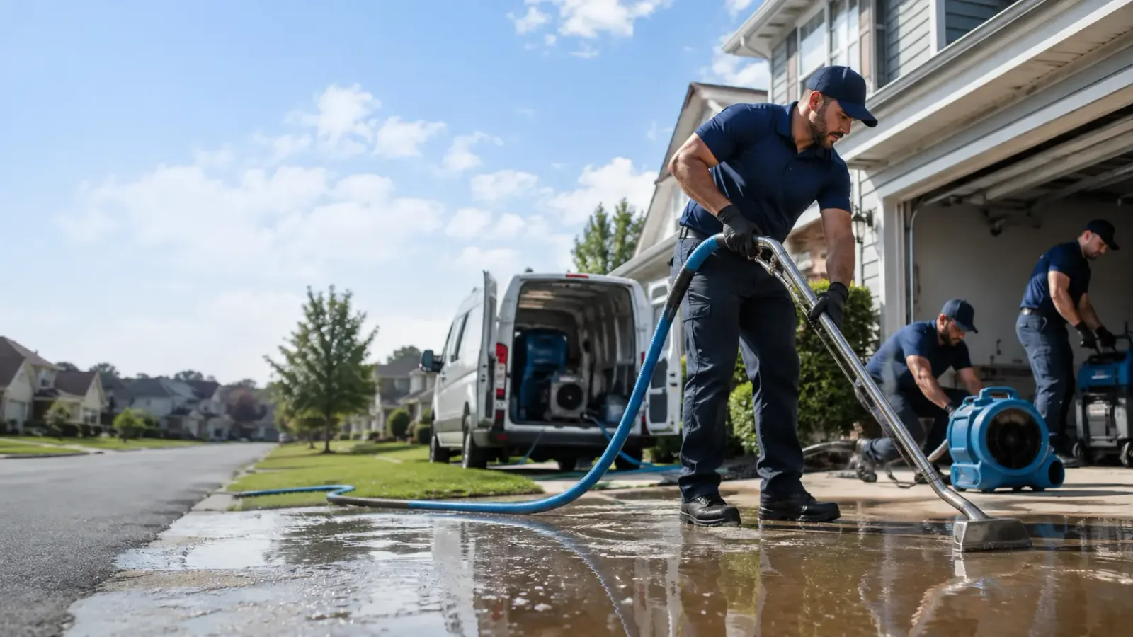 Flood Damage Restoration in China, TX